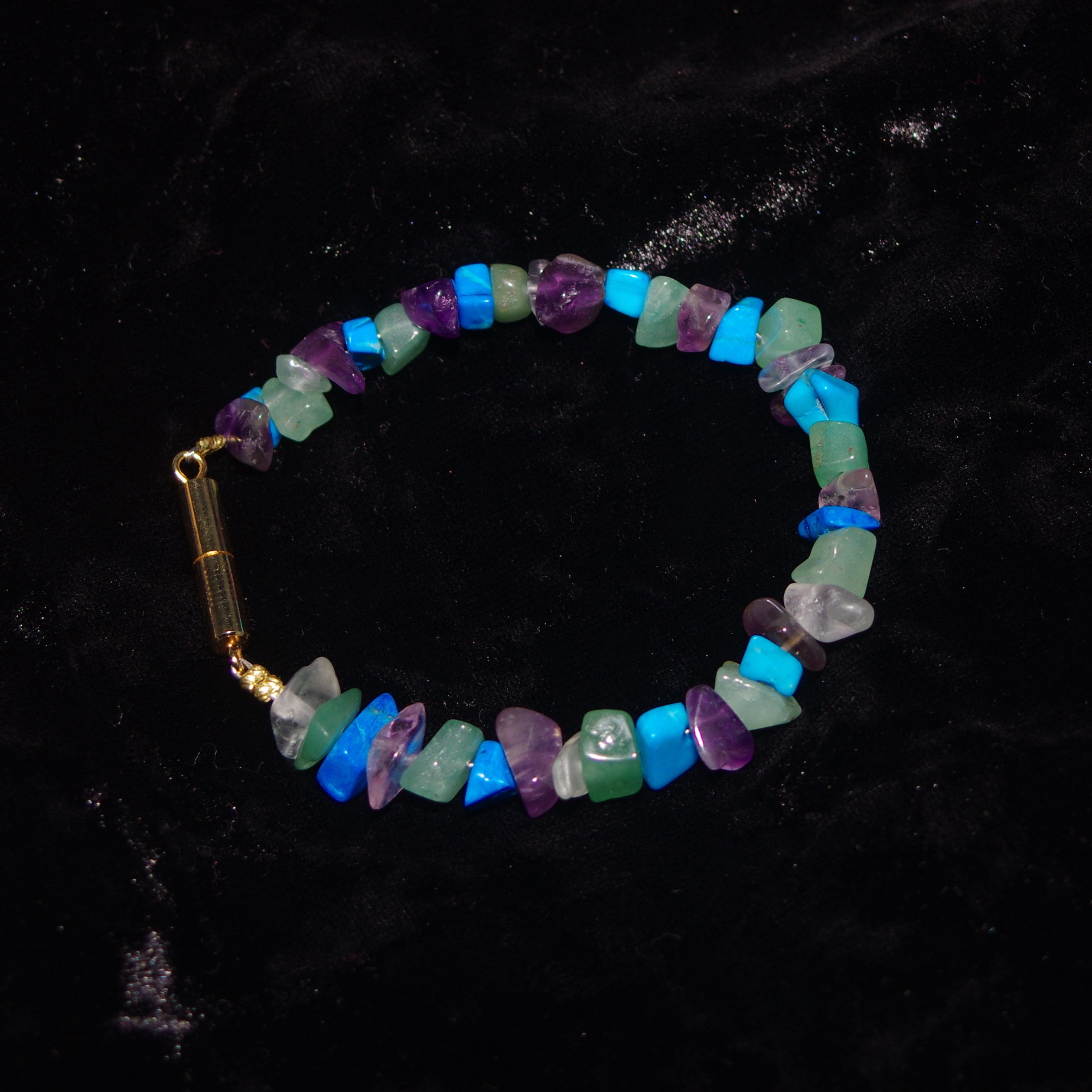 Cool-Tone Jewel bracelet